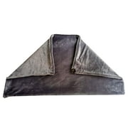 Heated Blanket Electric Warming Heating Blanket Pad Shoulder Neck Mobile Heating Shawl USB Grey Giyblacko